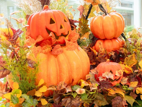 ロビーハロウィーン装飾（イメージ）
