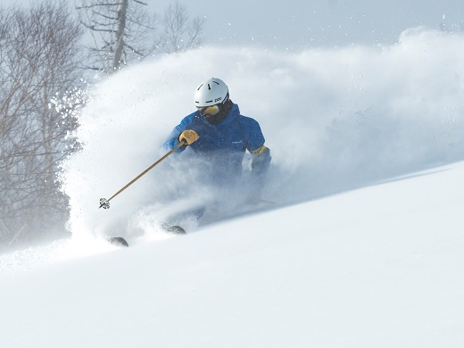 上級者限定で解放！非圧雪エリア