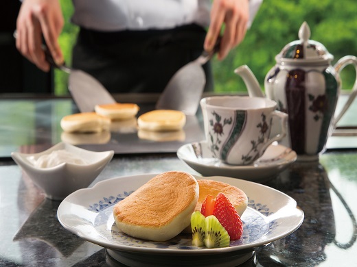 加賀パンケーキのアフタヌーンティー