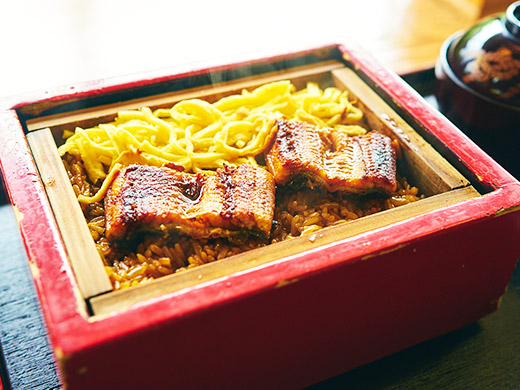 うなぎのせいろ蒸し